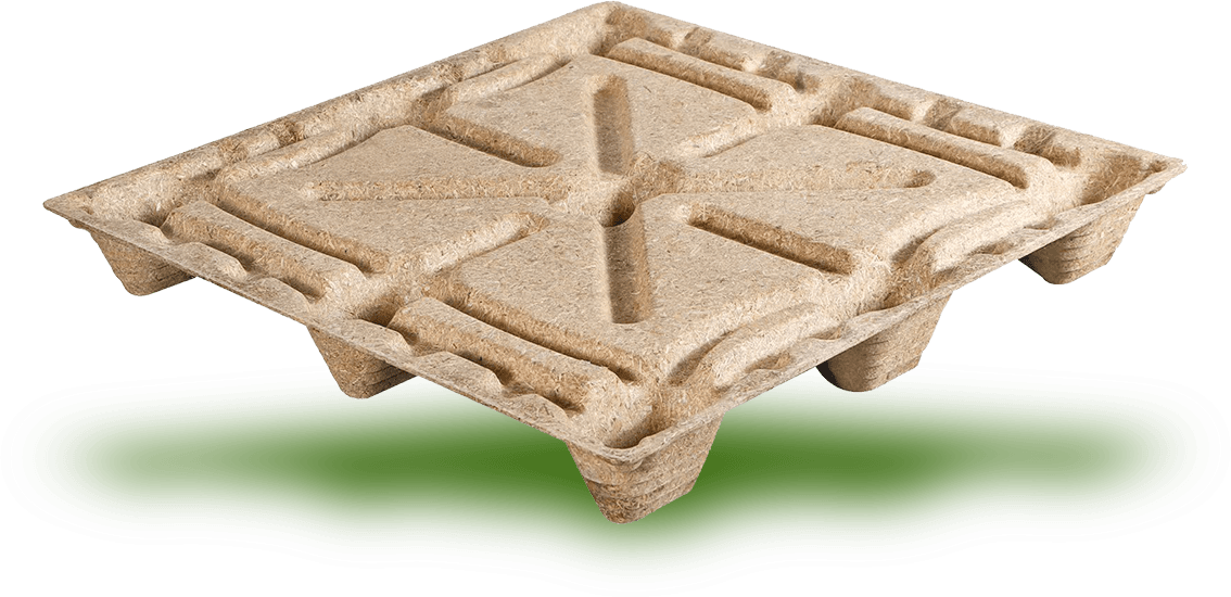 منصات خشبية مصبوبة